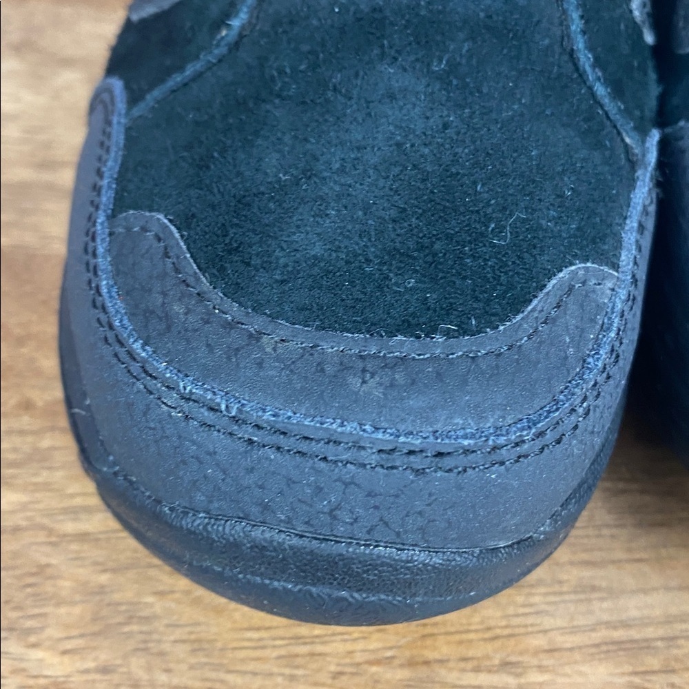 Columbia Weatherproof Black Fur-Lined Lace Up Slip On Winter Boots Sz 7 - Picture 7 of 13